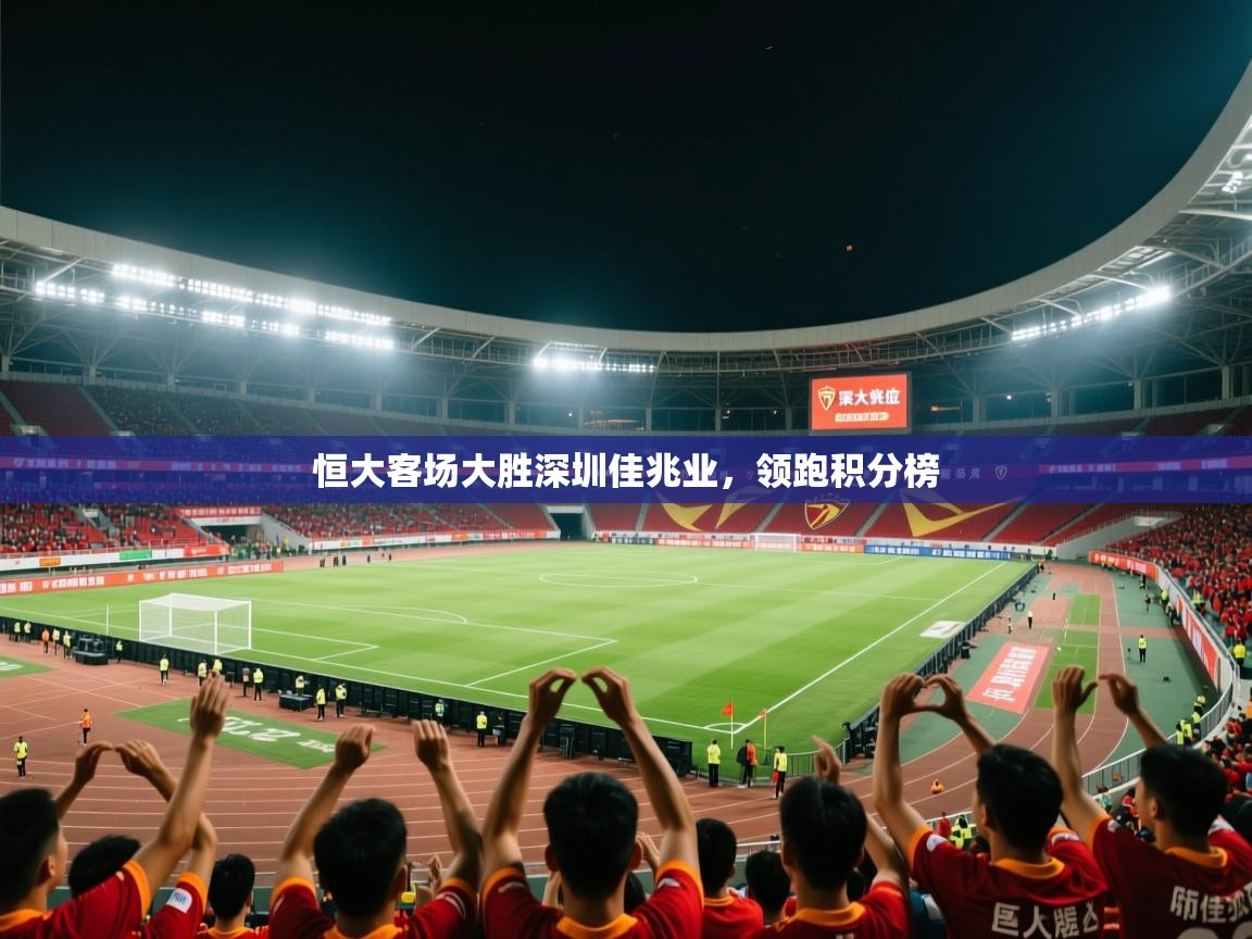海星体育直播官网-恒大客场大胜深圳佳兆业，领跑积分榜  第2张