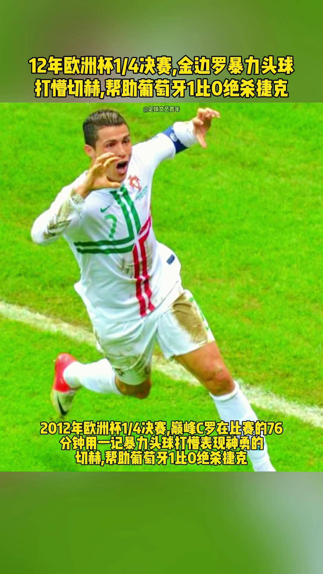 葡萄牙名将成为话题人物，晋级欧锦赛决赛